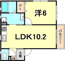 バラード夙川IIの物件間取画像